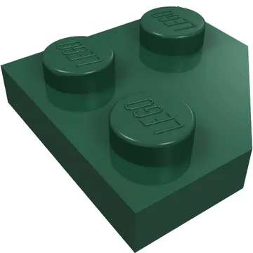Wedge Plate 2 x 2 Cut Corner