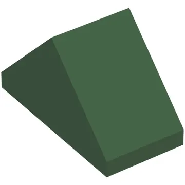 Brick Sloped 45° 2 x 1 Double with Inside Stud Holder