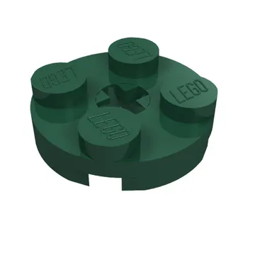 Plate Round 2 x 2 with Axle Hole Type 1 (+ Opening)