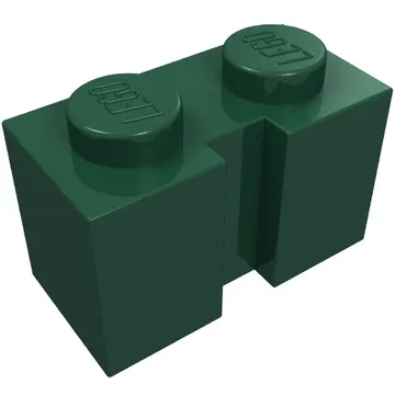 Brick Special 1 x 2 with Groove