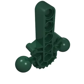 Large Figure Skeletal, Torso with Beam, 2 Ball Joints, and 7 Tooth Half Gear