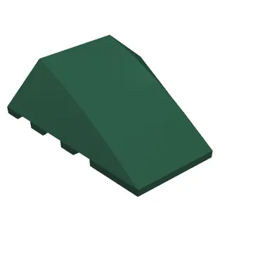 Brick Wedged, Curved 4 x 4 No Top Studs