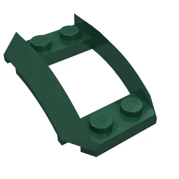 Wheel Arch, Curved Wedge 4 x 3 with 2 x 2 Opening and 4 Studs