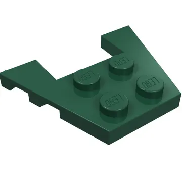 Wedge Plate 3 x 4 with Stud Notches