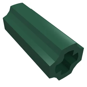 Technic Axle Connector Smooth [with x Hole + Orientation]