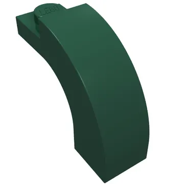 Brick Arch 1 x 3 x 2 Curved Top