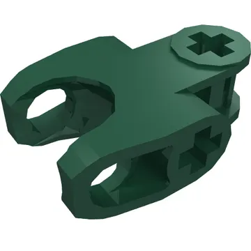Technic Axle Connector 2 x 3 with Ball Socket, Closed Sides, Squared Ends