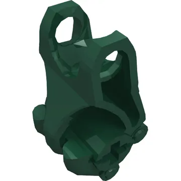 Large Figure Hand, Fist with Axle Hole, 3 Fingers