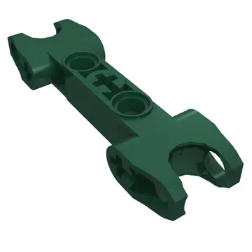 Technic Axle and Pin Connector 2 x 7 with Two Ball Joint Sockets, Squared Ends and Axle Hole in Center