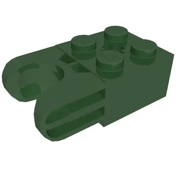 Technic Brick Special 2 x 2 with Ball Socket Wide and Axle Hole, No Arm Holes