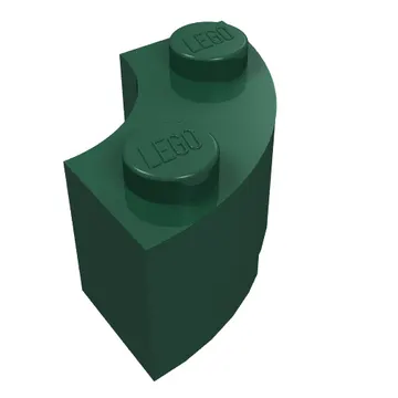 Brick Round Corner 2 x 2 Macaroni with Stud Notch and Reinforced Underside [New Style]