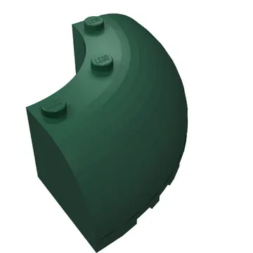 Brick Round Corner 6 x 6 x 2