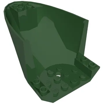Aircraft Fuselage Curved Aft Section 6 x 10 Bottom