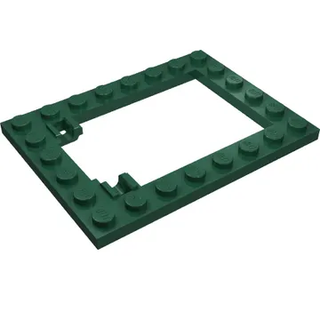 Plate Special 6 x 8 Trap Door Frame Horizontal [Long Pin Holders]