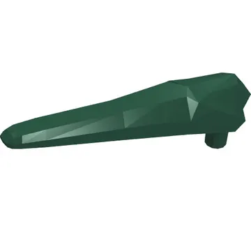 Animal Body Part, Dinosaur, Pteranodon Jaw Bottom with Pin [Flexible Plastic]