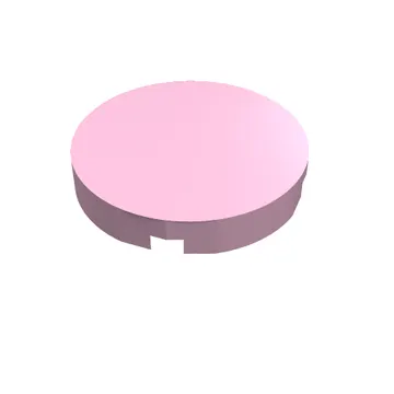 Tile Round 2 x 2 with Bottom Stud Holder