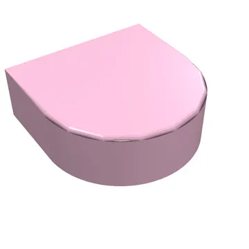 Tile Round 1 x 1 Half Circle