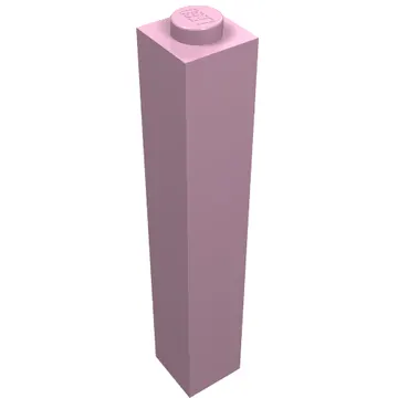 Brick 1 x 1 x 5 with Solid Stud
