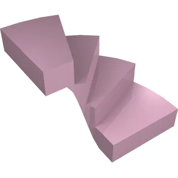 Stairs, Left 6 x 6 x 4