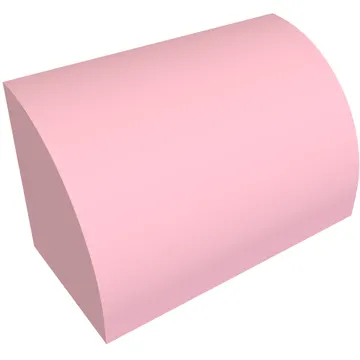 Brick Curved 1 x 2 x 1 No Studs