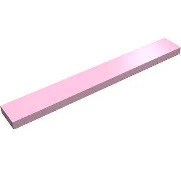 Tile 1 x 8 with Groove