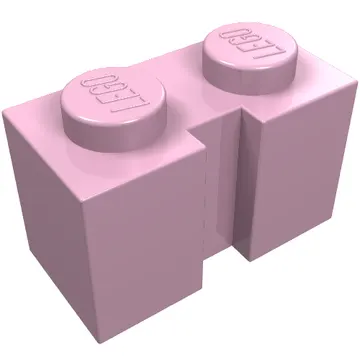 Brick Special 1 x 2 with Groove