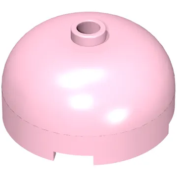 Brick Round 3 x 3 Dome with Center Stud