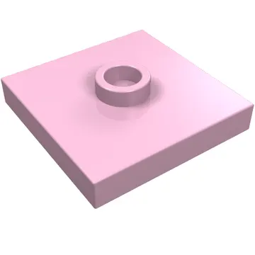 Plate Special 2 x 2 with Groove and Center Stud (Jumper)