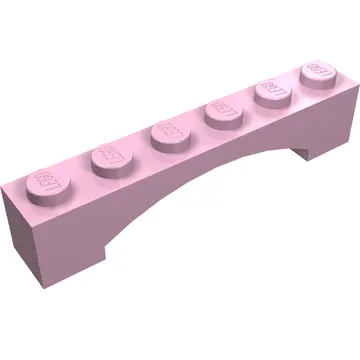 Brick Arch 1 x 6 Raised Arch
