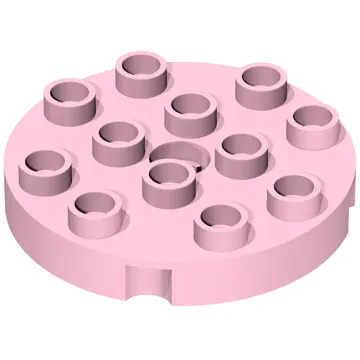 Duplo Plate Round 4 x 4