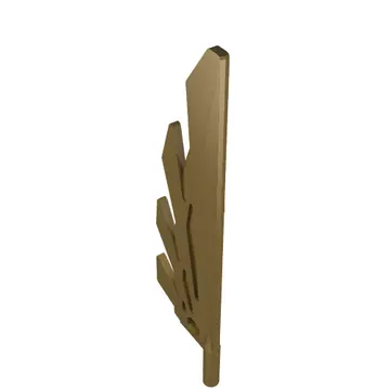 Creature Body Part, Wing 9L with Stylized Feathers