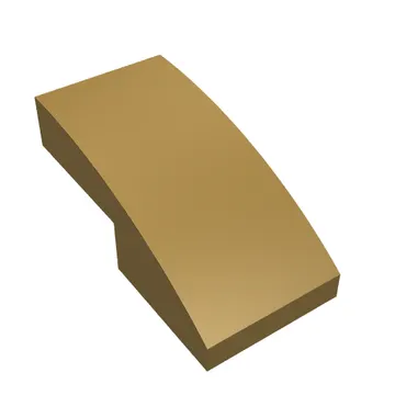 Brick Curved 2 x 1 No Studs [1/2 Bow]