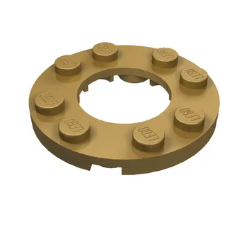 Plate Round 4 x 4 with 2 x 2 Round Opening