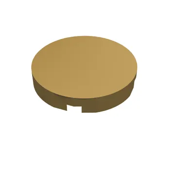 Tile Round 2 x 2 with Bottom Stud Holder