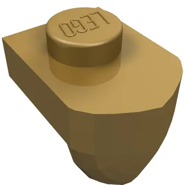 Plate Special 1 x 1 with Vertical Tooth