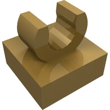 Tile Special 1 x 1 with Clip with Rounded Edges