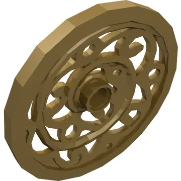 Ornate Carriage Wheel [43.2mm]