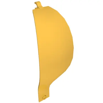 Panel 4 x 4 x 13 Curved Tapered with Clip at Each End