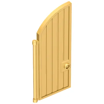 Door, Gate 1 x 4 x 7 2/3 with Curved Top