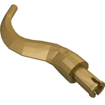 Plant / Animal Body Part, Tree / Branch / Tail / Appendage Bladed with Pin