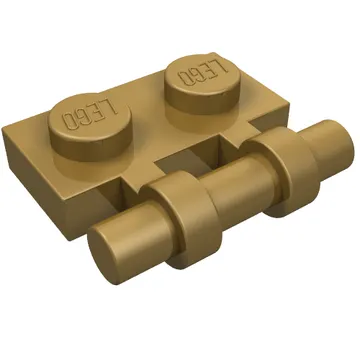 Plate Special 1 x 2 Side Handle [Free Ends]
