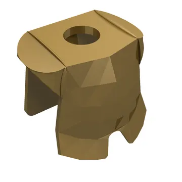 Minifig Neckwear Armor Breastplate with Leg Protection [Plain]