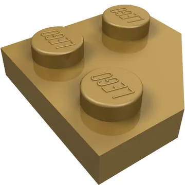 Wedge Plate 2 x 2 Cut Corner
