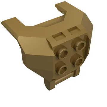 Plate Special, 2 x 2 Studs and Handle, Closed Ends (Mech Chest Plate / Armor)