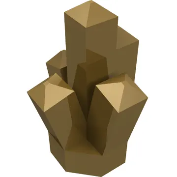 Rock 1 x 1 Crystal 5 Point