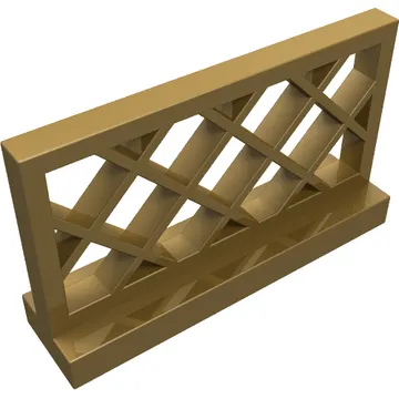 Fence Lattice 1 x 4 x 2