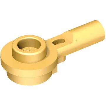 Plate Round 1 x 1 with Hollow Stud and Horizontal Bar 1L
