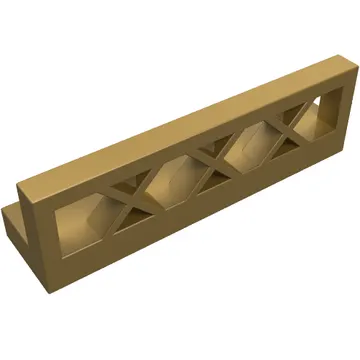Fence Lattice 1 x 4 x 1