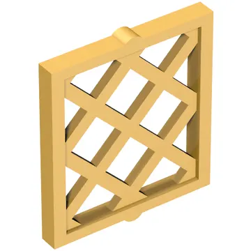 Window Pane Latticed 1 x 2 x 2