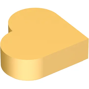 Tile 1 x 1 Heart